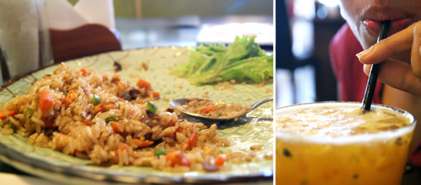 Yakimeshi e Caipisakê de maracujá