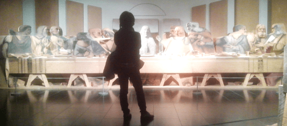 met santa ceia cubista